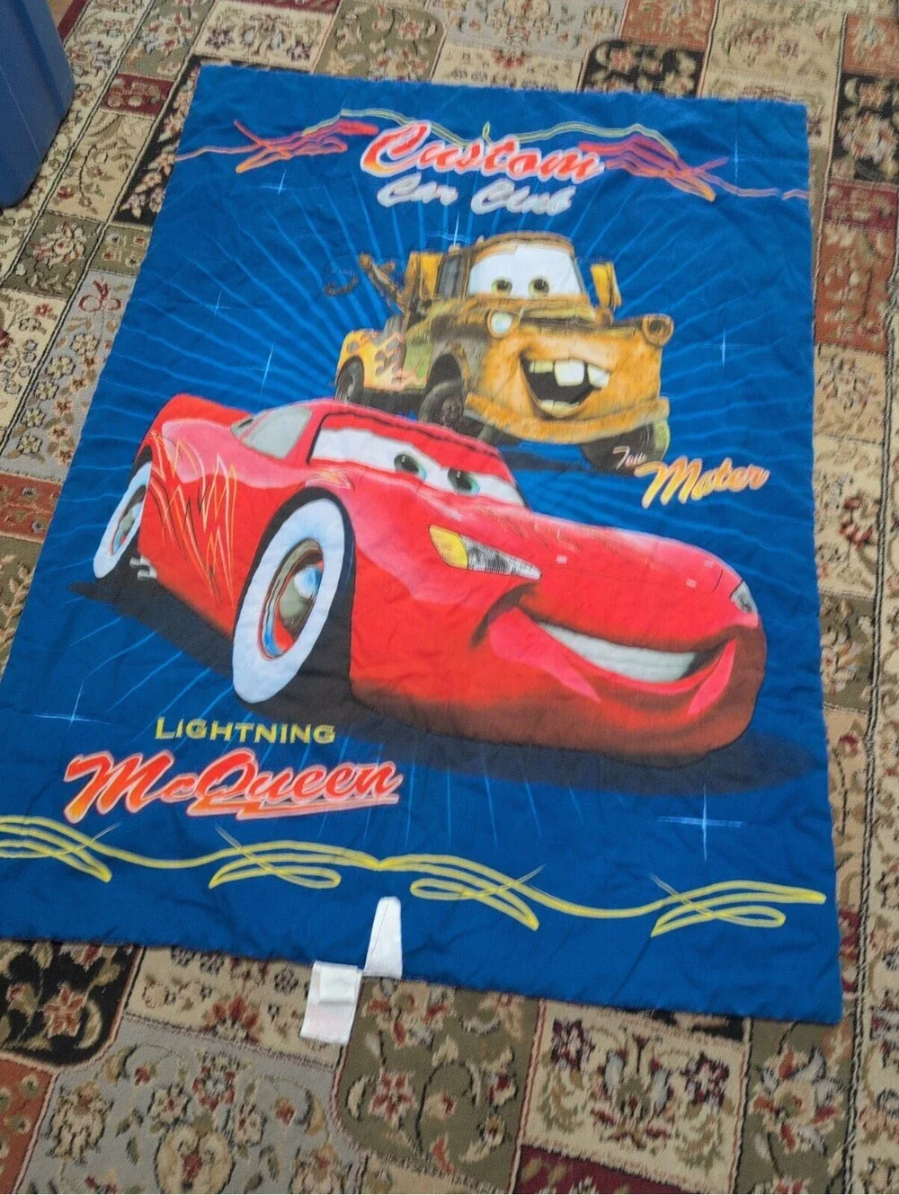 Disney Pixar Cars Lightning McQueen & Mater Comforter 57